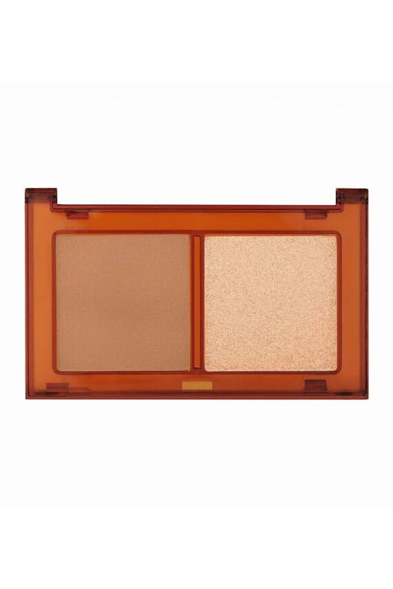 Pastel Bronzer&Highlighter Set Sun Kissed - Bronzlaştırıcı Ve Aydınlatıcı 01 Natural Bronze & Soft Glow - 1
