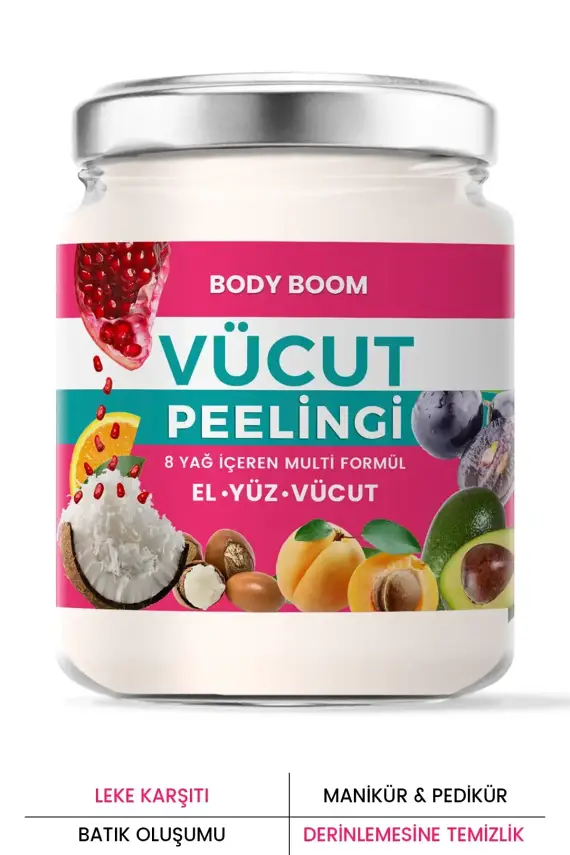 PROCSIN Body Boom Besleyici ve Arındırıcı El Ayak Vücut Peelingi 190 ML - 1