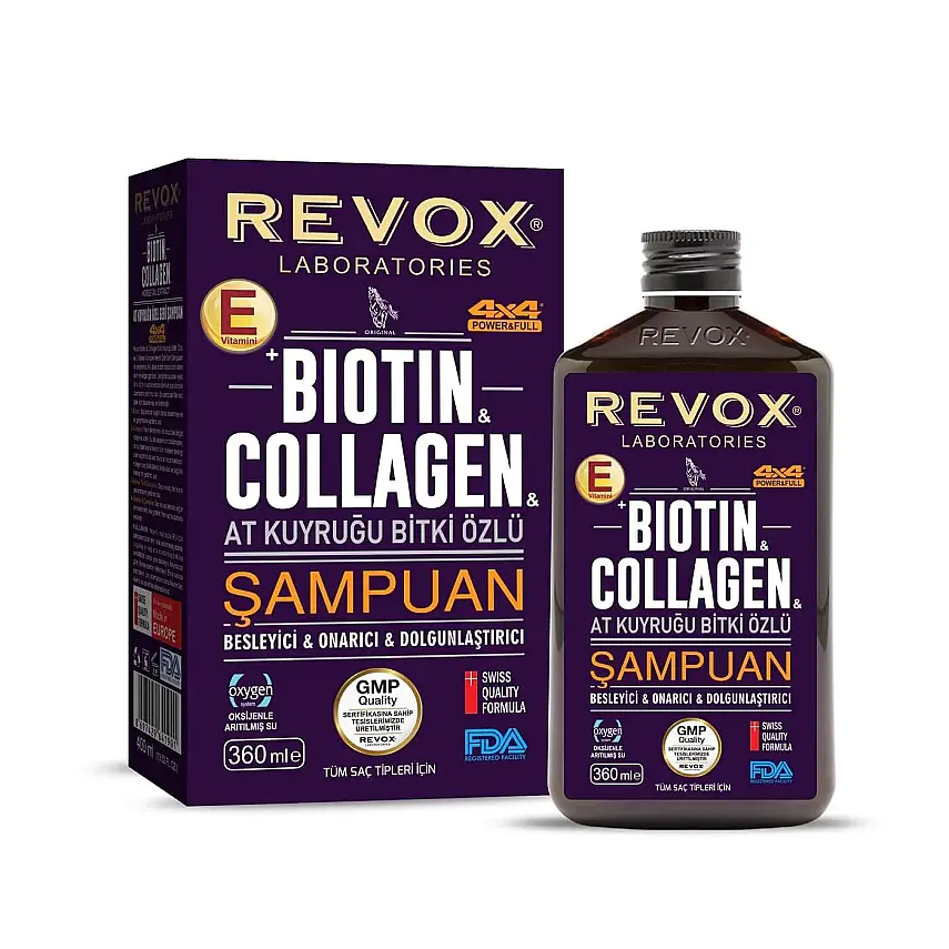 Revox Şampuan Biotin ve Collagen 360 ml - 1