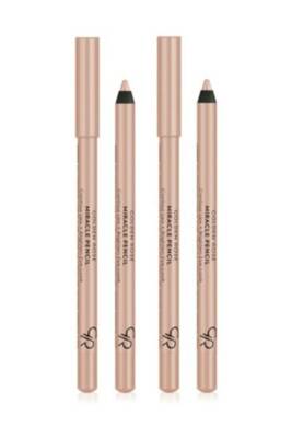Rose Göz Ve Dudak Için Aydınlatıcı Kalem - Miracle Pencil Contour Lips Brighten Eye-look X 2 Adet - Golden Rose