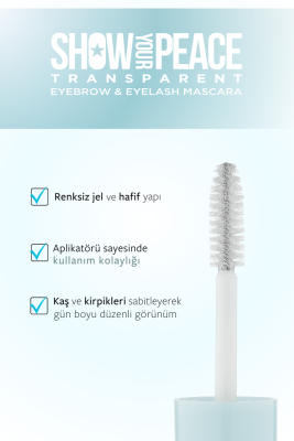 Show Your Transparan Kaş Ve Kirpik Maskarası - 2
