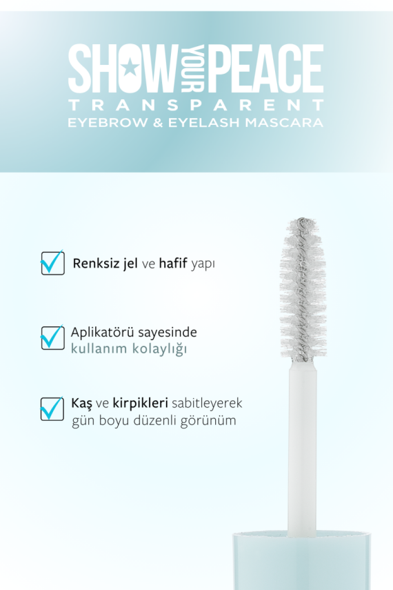 Show Your Transparan Kaş Ve Kirpik Maskarası - 2