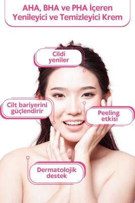 Sivilce Ve Komedon Karşıtı, Yenileyici, Temizleyici, Yaşlanma Karşıtı, Aha-bha-pha Içeren Krem - 3