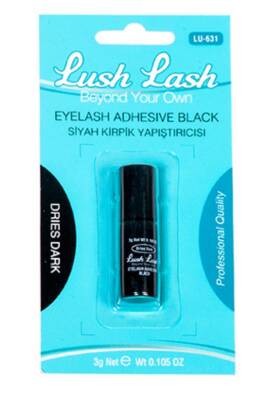 Siyah Kirpik Yapıştırıcısı 3 G Lu-631 8699067176319 - Lush Lash