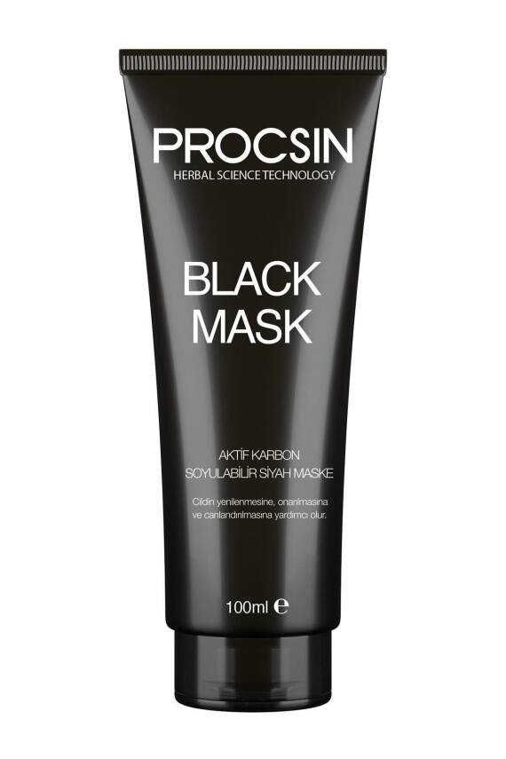 Siyah Nokta Giderici Aktif Kömürlü Siyah Maske 100ML - 5