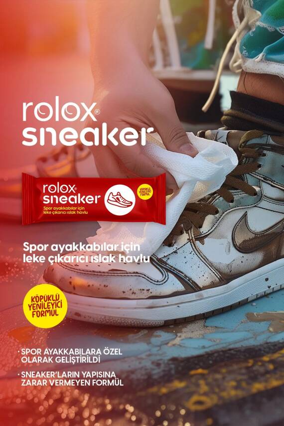 Sneaker - 25 Paket - Spor Ayakkabılar Için Leke Çıkarıcı Islak Havlu - 1