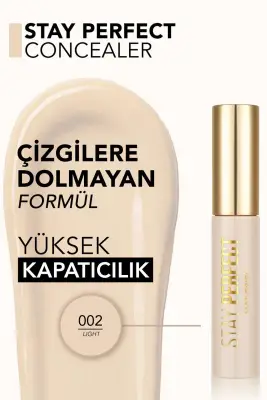 Stay Perfect Concealer Kapatıcı 002 Light - 1