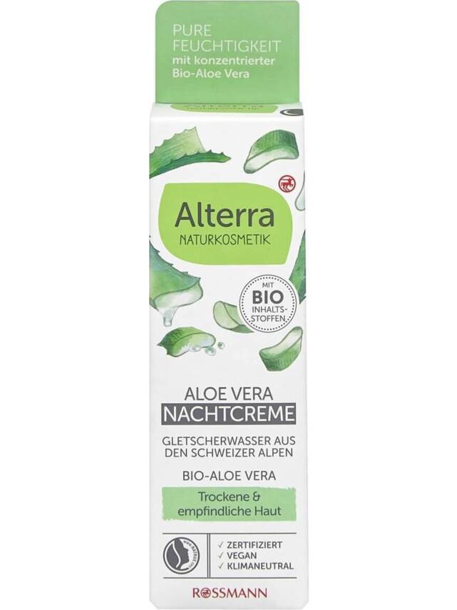 Su Bazlı Üzüm & Beyaz Çay İçerikli Vegan Gece Kremi 50 ml - 1