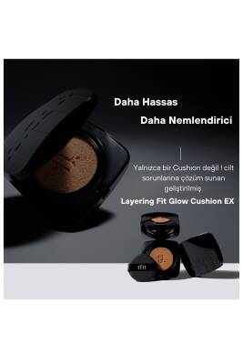 Tfıt Cushion Fondöten Layering Fit Glow Cushion Ex 12 G Spf 50 pa Gün Boyu Işıltılı Etki - 3
