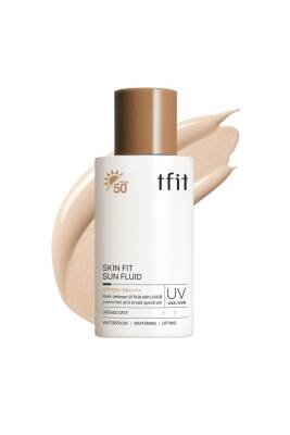 Tfıt Güneş Kremi Skin Fit Sun Fluid Spf50 Pa 50 ml Cilt Bakım Içerikli Güneş Kremi - 1