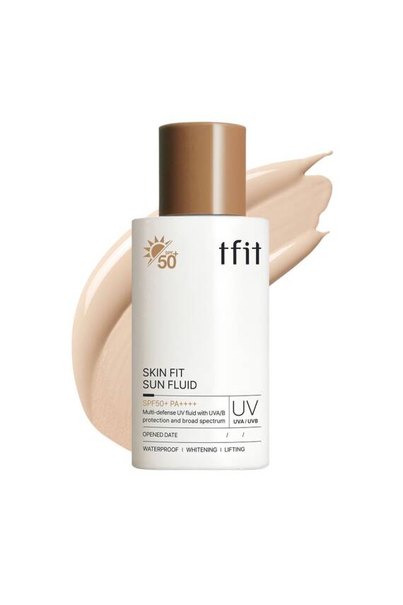 Tfıt Güneş Kremi Skin Fit Sun Fluid Spf50 Pa 50 ml Cilt Bakım Içerikli Güneş Kremi - 1