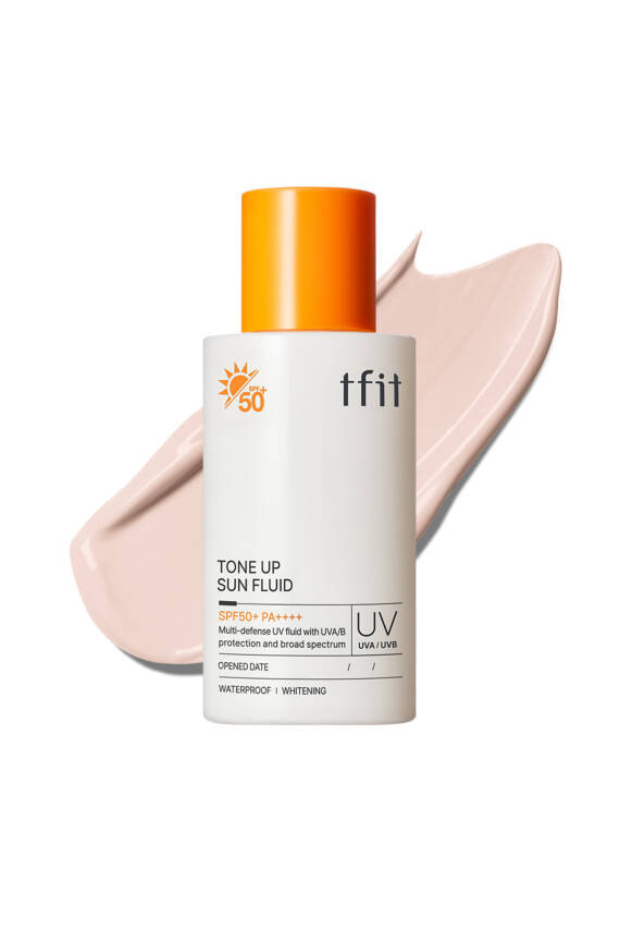 Tfıt Güneş Kremi Tone Up Sun Fluid Spf50 Pa 50 ml Nemlendirici Etkili - 1