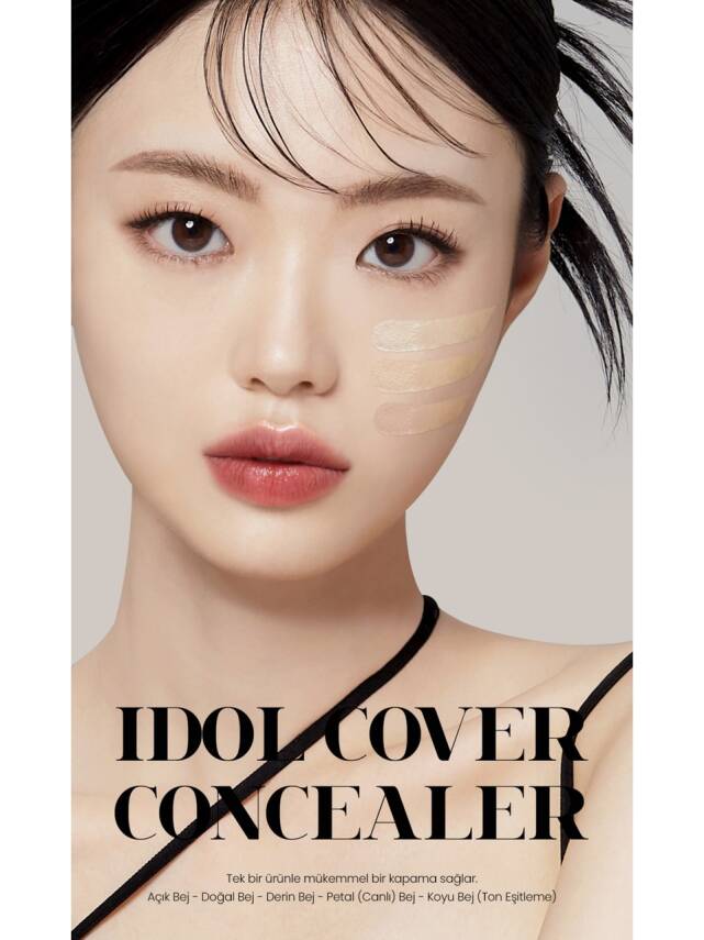 Tfit Likit Kapatıcı Idol Cover Concealer P01 Petal 6.5 G Göz Altı Ve Çevresi Için Kapatıcı - 3