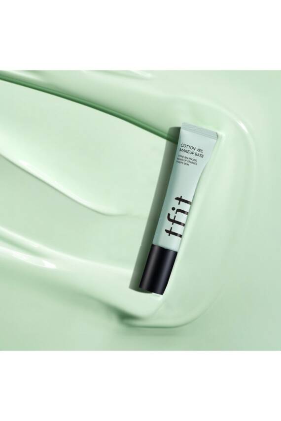 Tfıt Makyaj Bazı Cotton Veil Makeup Base Pure Green Primer 30 ml Cilt Kusurları Örter - 3