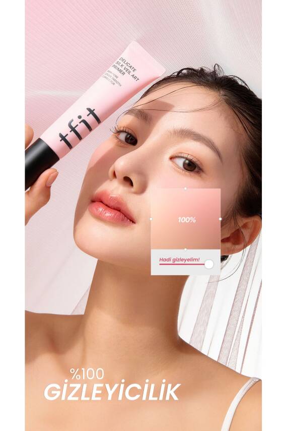 Tfıt Makyaj Bazı Delicate Sılk Veil Art Primer 30 ml (GÖZENEK GİZLEYİCİ BAZ) - 153