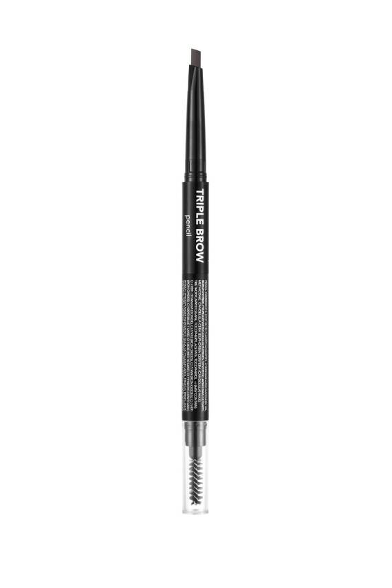 Triple Brow 3ü 1 Arada Kremsi Dokulu Kaş Makyaj Kalemi 004 GREY - 207