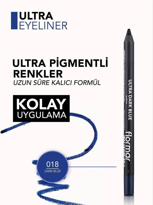 Ultra Eyeliner (018 Dark Blue) 8690604547227 - 1