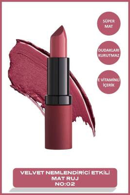 Velvet Matte Lipstick No 31 Light Rose - Mat Ruj - 252