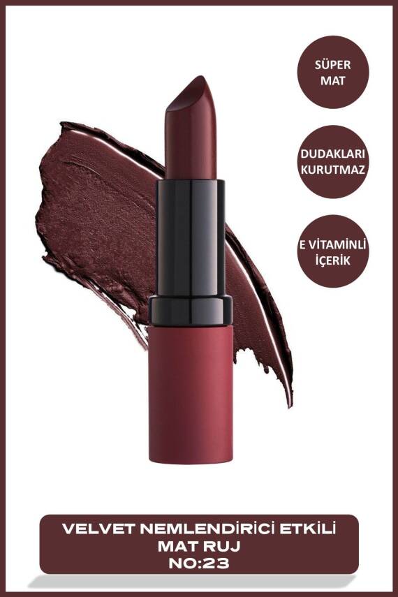 Velvet Matte Lipstick No 31 Light Rose - Mat Ruj - 151