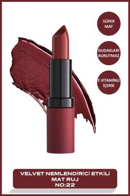 Velvet Matte Lipstick No 31 Light Rose - Mat Ruj - 772