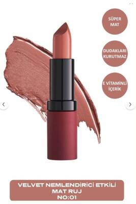 Velvet Matte Lipstick No 31 Light Rose - Mat Ruj - 126