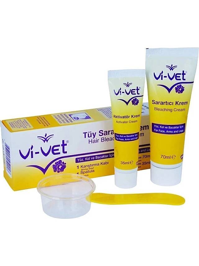 Vi-Vet 70 ml+35 ml Tüy Sarartıcı Krem - 1