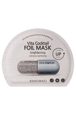 Vita Cocktail Foil Mask Brightening ( Cilt tonu eşitleyen ve aydınlacı pamuk maske) - 2