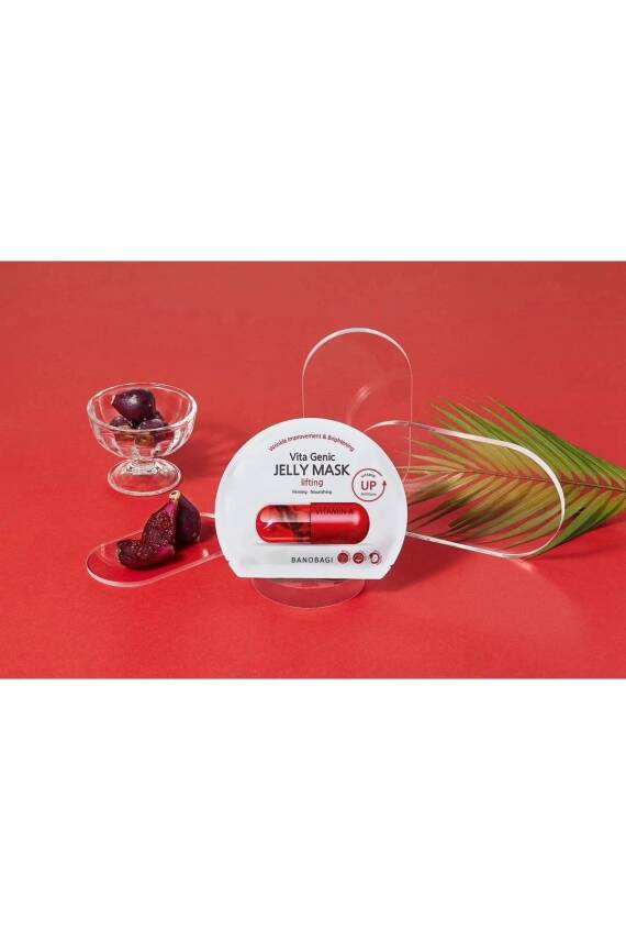Vita Genic Jelly Mask Lifting Dolgunlaştırıcı ve besleyici %100 pamuk maske - 2