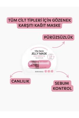 Vita Genic Jelly Mask Pore Tightening Canlandırıcı Pürüzsüzlük Pamuk Maske - 1