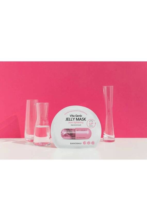 Vita Genic Jelly Mask Pore Tightening Canlandırıcı Pürüzsüzlük Pamuk Maske - 5