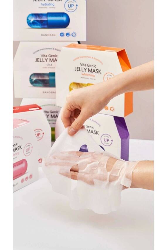 Vita Genic Jelly Mask Pore Tightening Canlandırıcı Pürüzsüzlük Pamuk Maske - 6