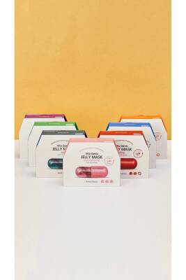 Vita Genic Jelly Mask Pore Tightening Canlandırıcı Pürüzsüzlük Pamuk Maske - 7