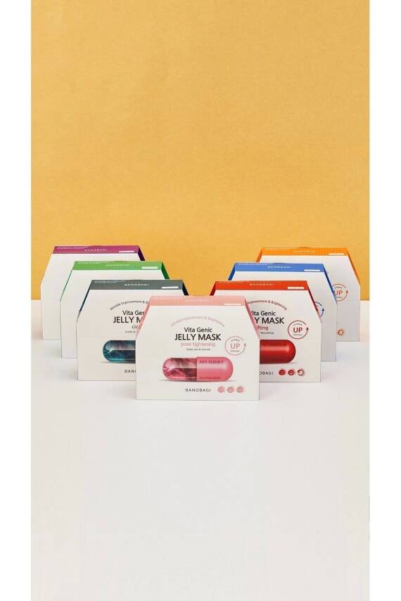 Vita Genic Jelly Mask Pore Tightening Canlandırıcı Pürüzsüzlük Pamuk Maske - 7