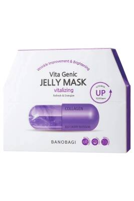 Vita Genic Jelly Mask Vitalizing (Canlandırıcı ve sıkılaştırıcı Pamuk Maske) - 3