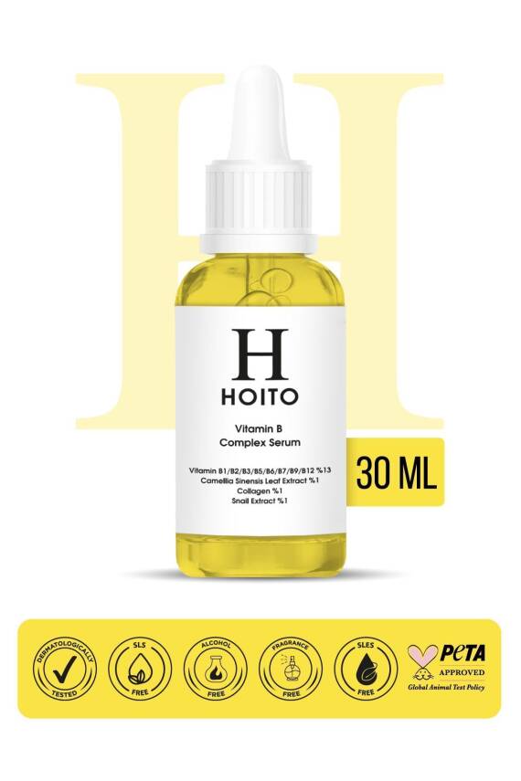 Vitamin B Complex Serum 30ml - Bariyer Güçlendirici ve Yenileyici Cilt Bakım Serumu - 2