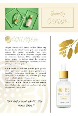 Yaşlanma Karşıtı Canlandırıcı Collagen Kolajen Serum 30 ml - 4
