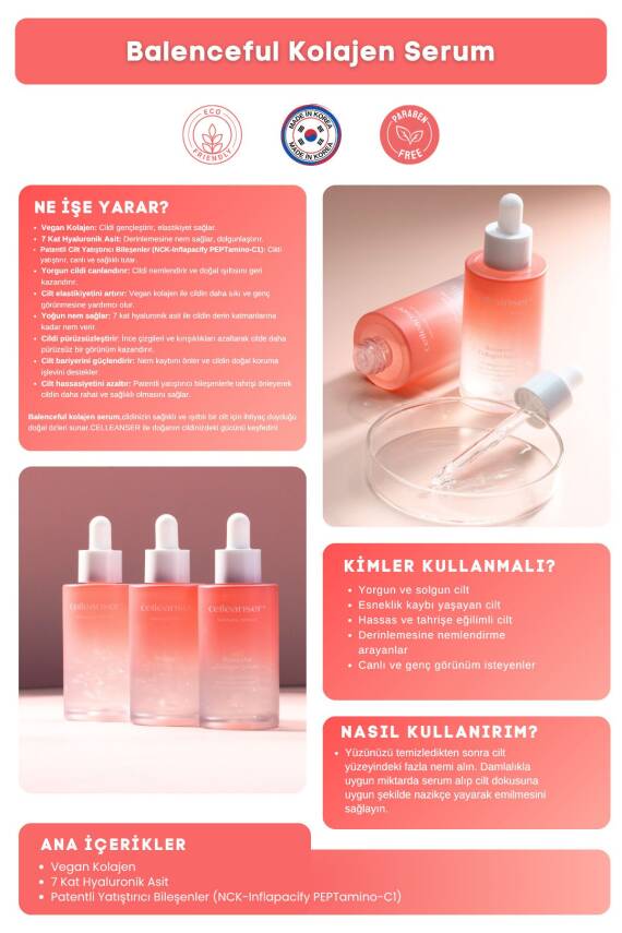 Yoğun Nemlendirici, Kırışıklık Karşıtı, Balanceful Kolajen Bakım Serumu - 4