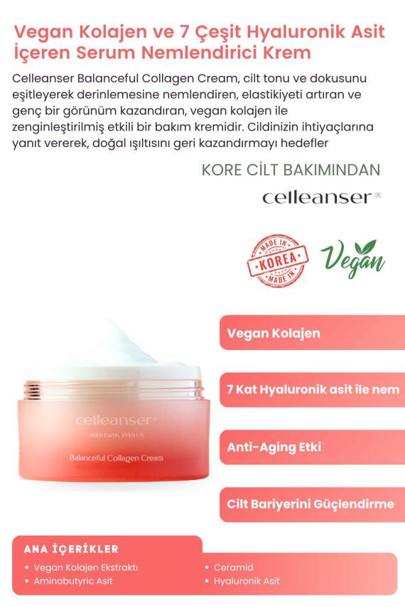 Yoğun Nemlendirici, Kırışıklık Karşıtı, Kolajen Bakım Kremi - 2