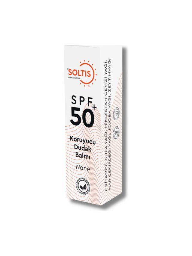 Yoğun Nemlendirici ve Dolgunlaştırıcı Dudak Balmı SPF 50+ Naneli, 5 ml - 1