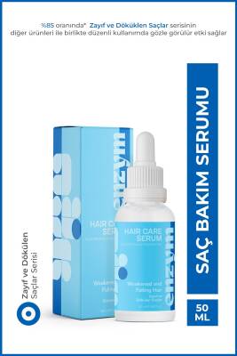 Zayıf Ve Dökülen Saçlara Özel Dökülme Karşıtı Saç Bakım Serumu 50 ml (PROCAPİL) - ENZYM COSMETICS
